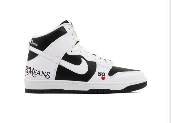 Supreme x Nike SB Dunk High “By Any Means”