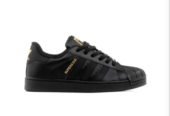 Adidas Superstar Tiple Black Gold